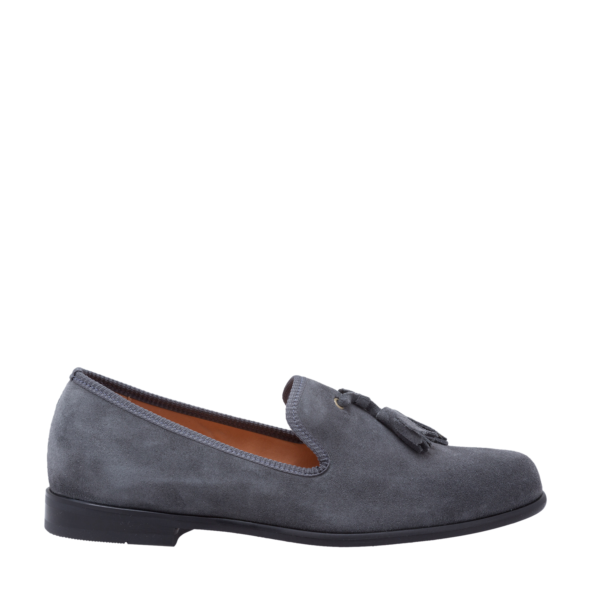 

Tassel suede loafers, Grey