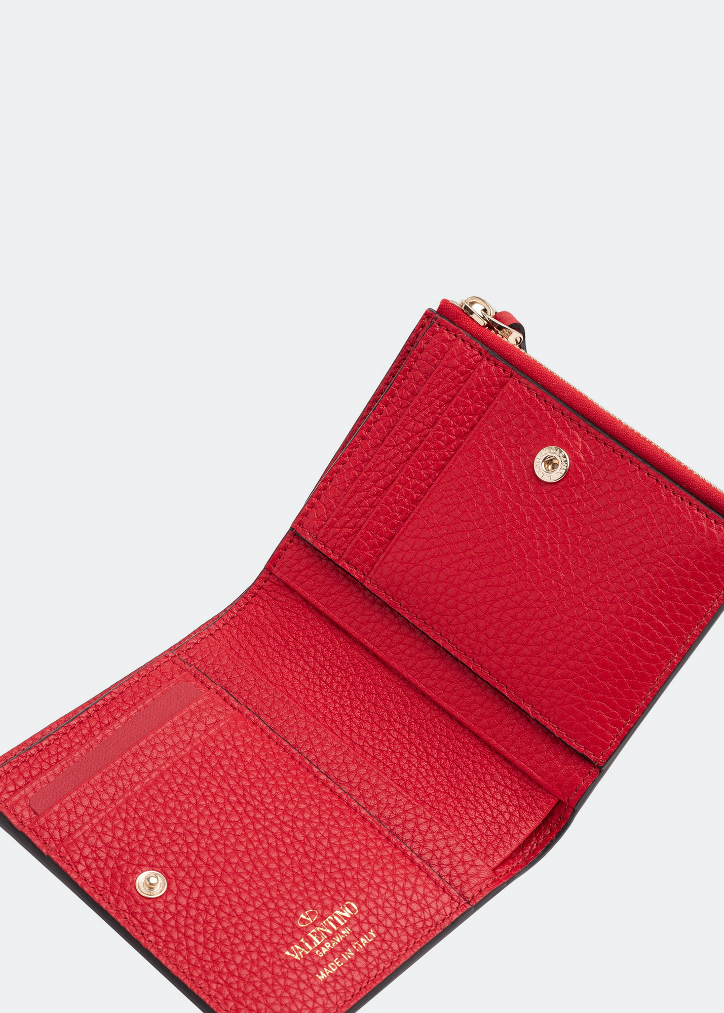 Valentino red best sale card holder