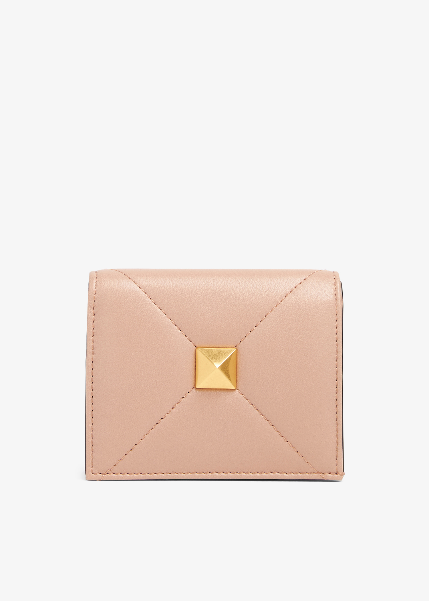 

Roman Stud wallet, Beige