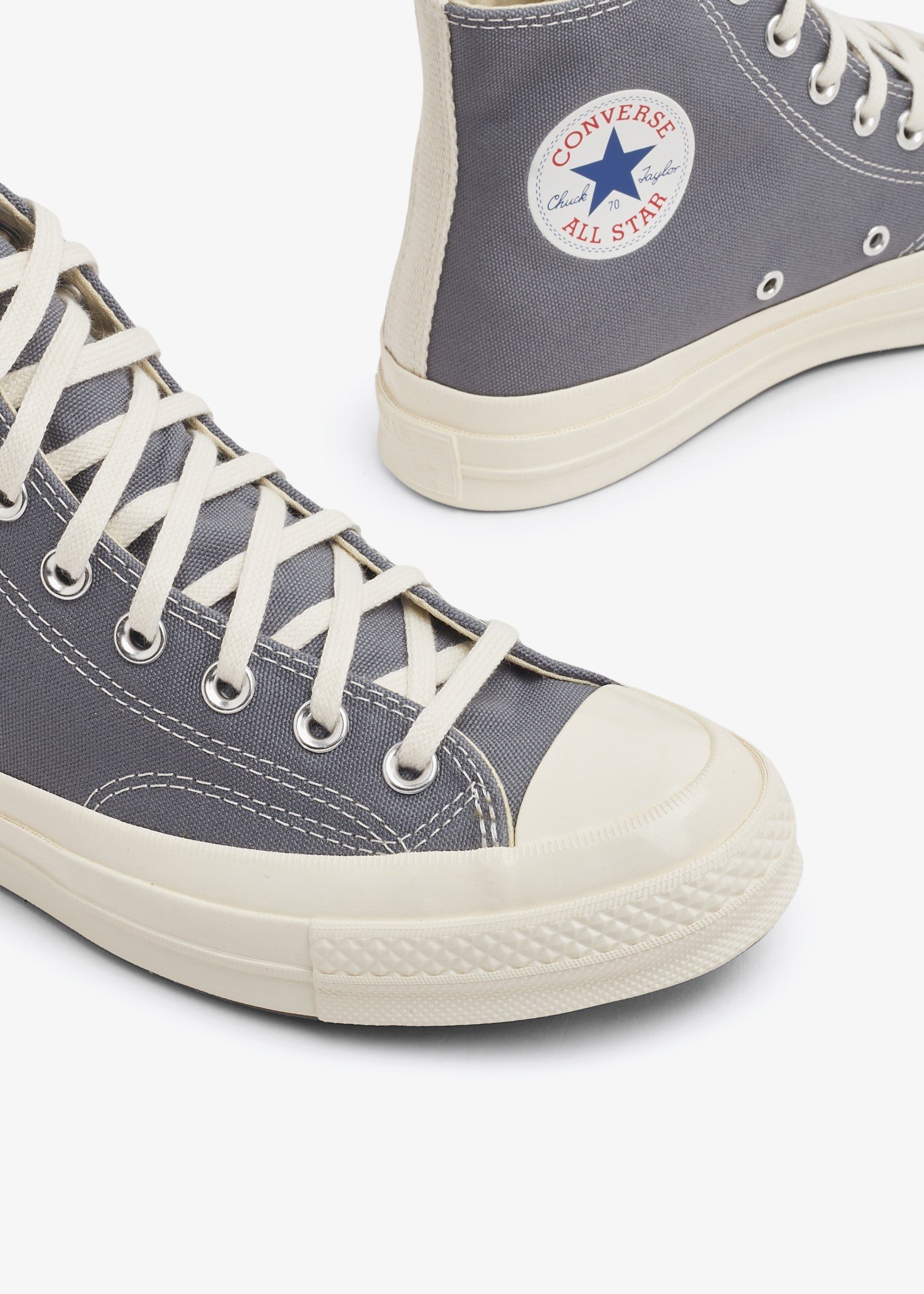 Comme des Garçons PLAY X Converse sneakers for Women - Grey in UAE