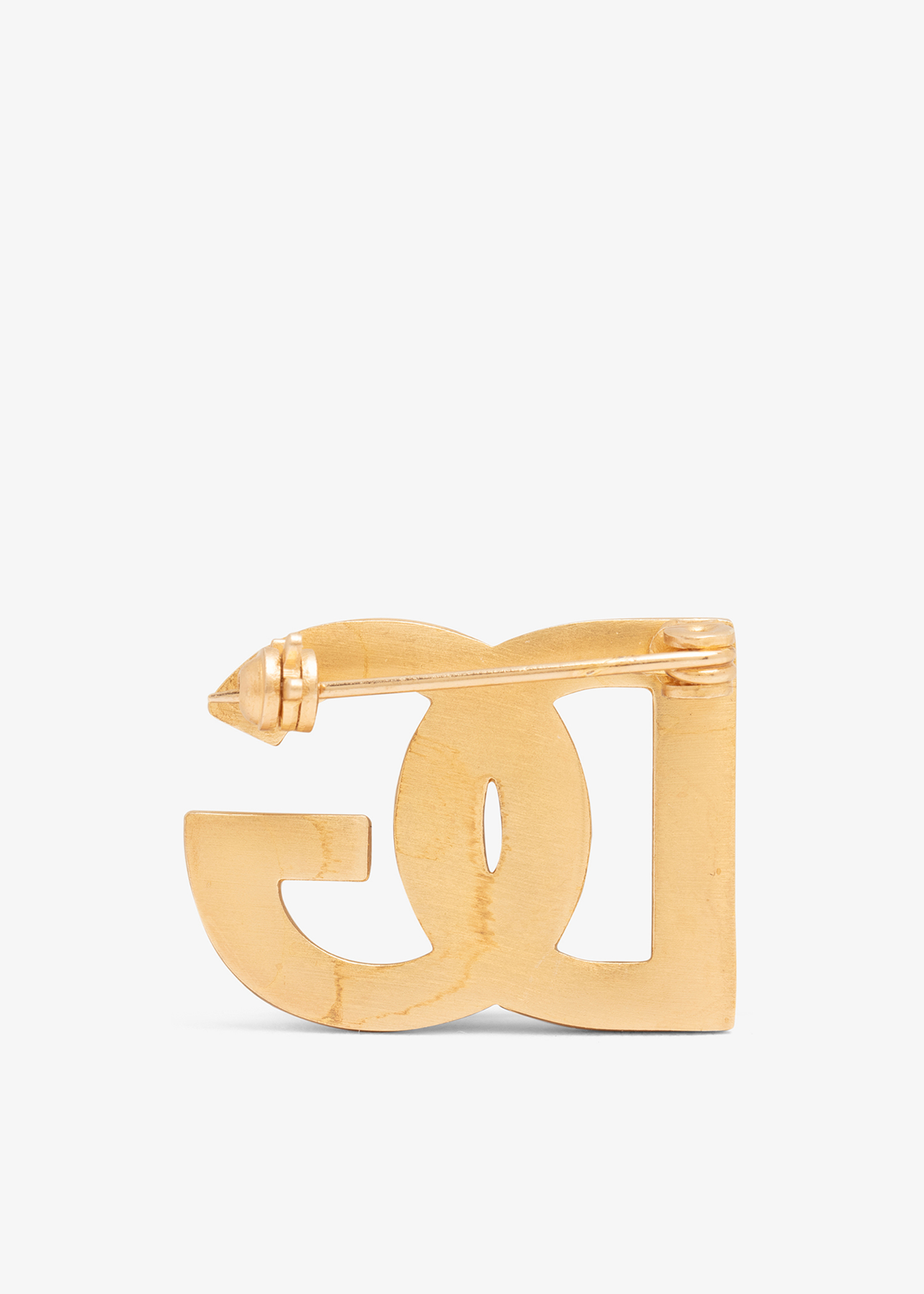 

DG logo brooch, Gold