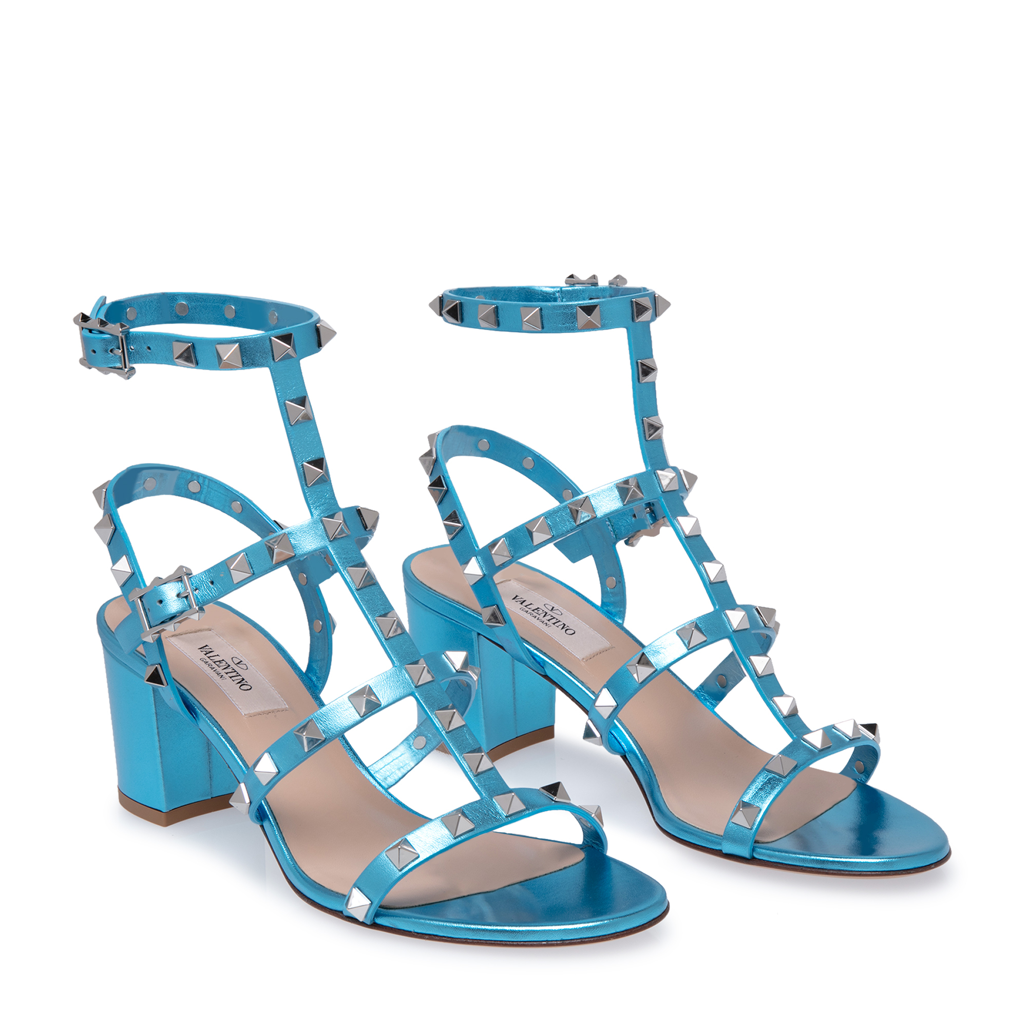 

Rockstud sandals, Blue