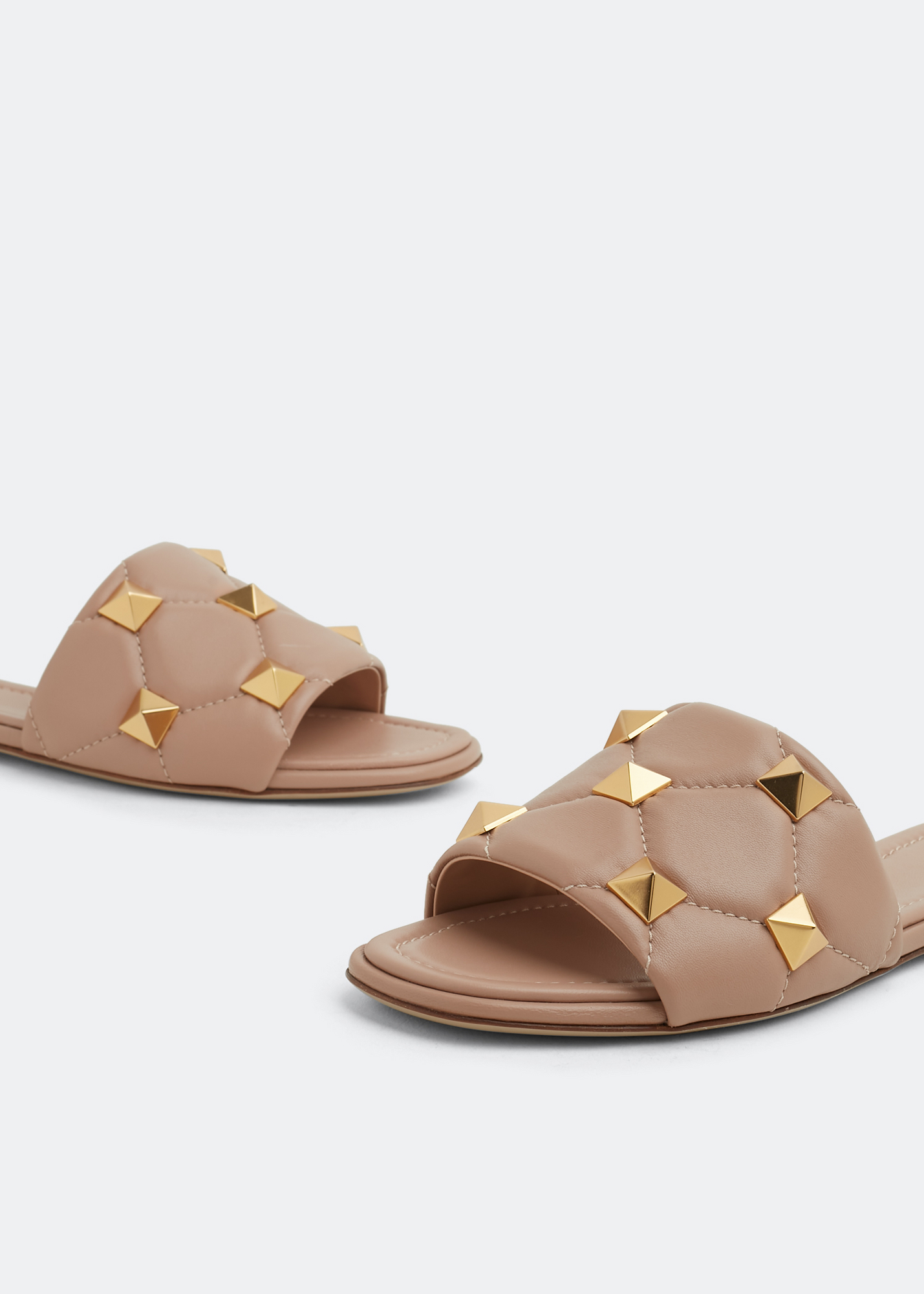 Valentino discount stud slides