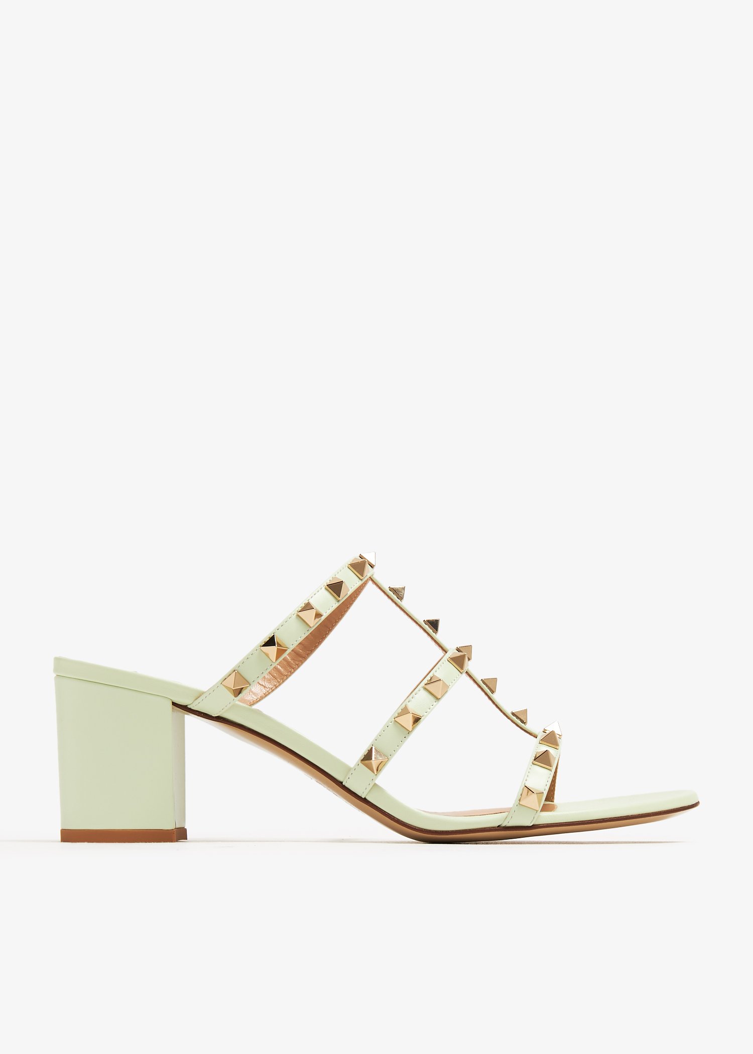 

Rockstud sandals, Green