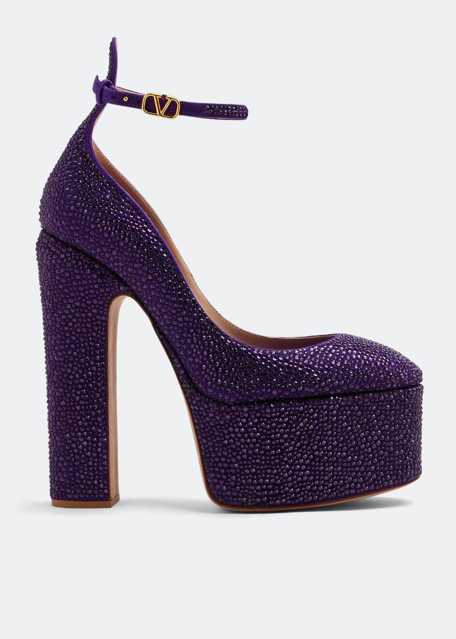 

Tan-Go platform pumps, Purple