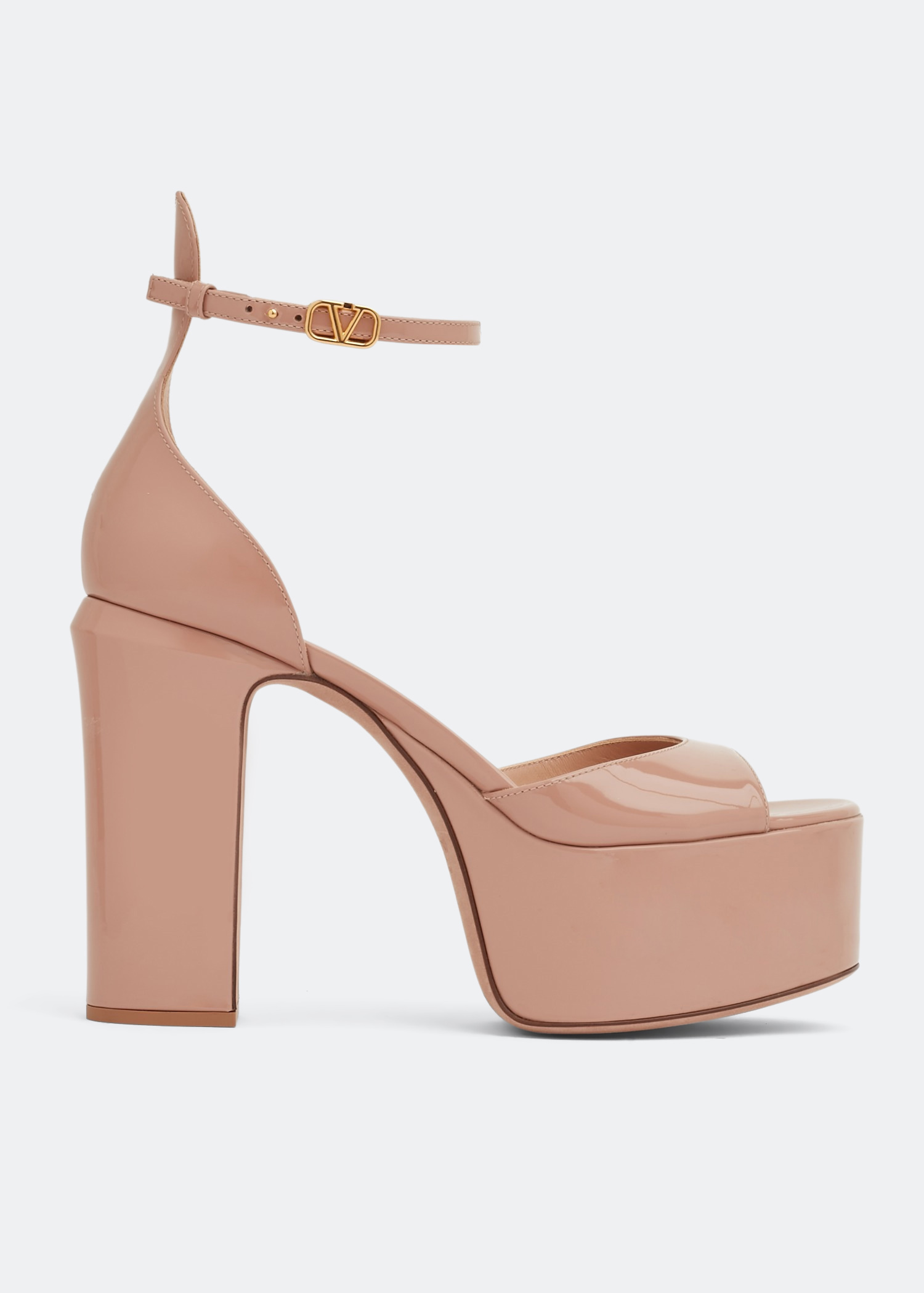 

Tan-Go platform sandals, Beige