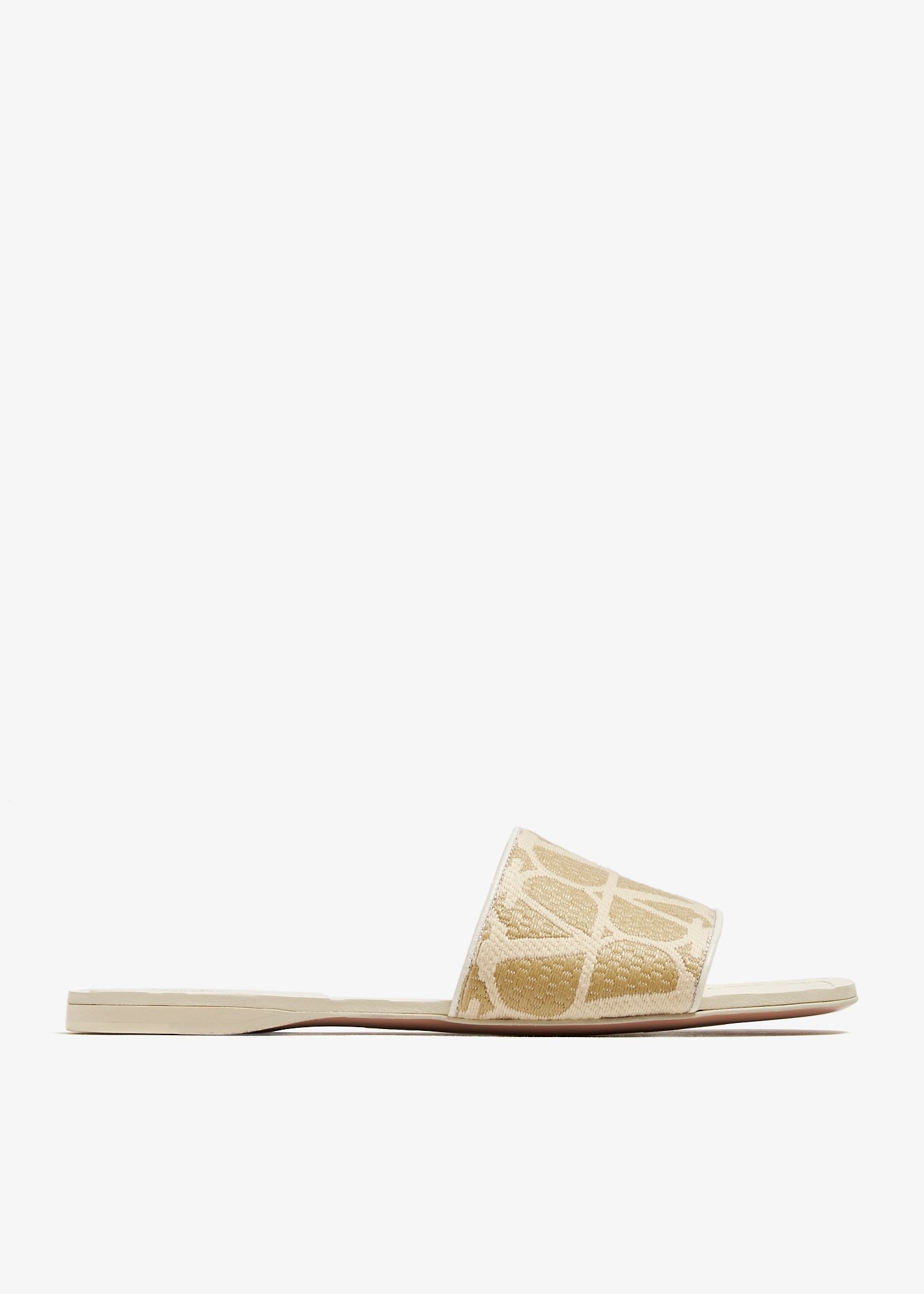 

Toile Iconographe slide sandals, Beige