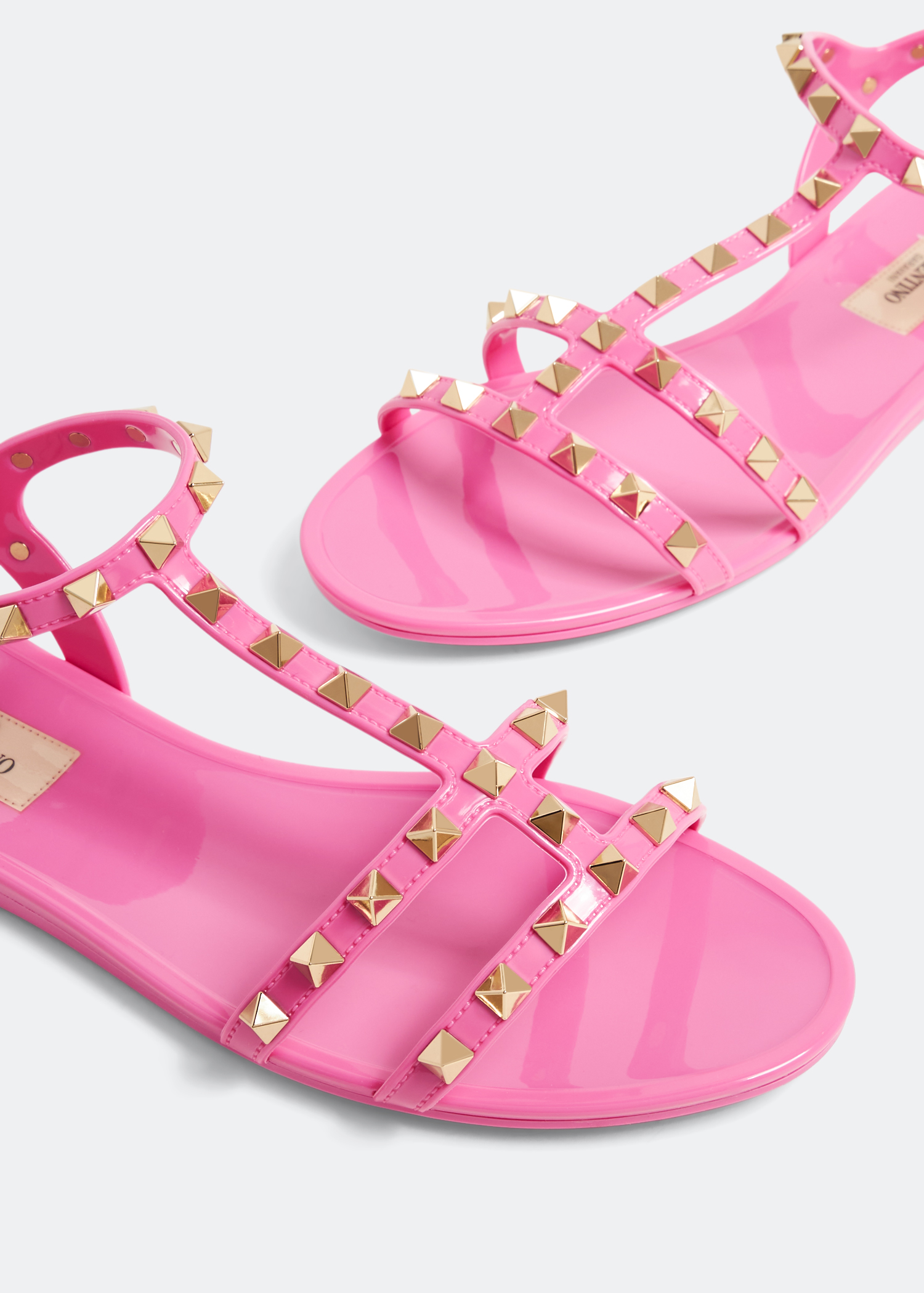 Hot pink cheap valentino sandals