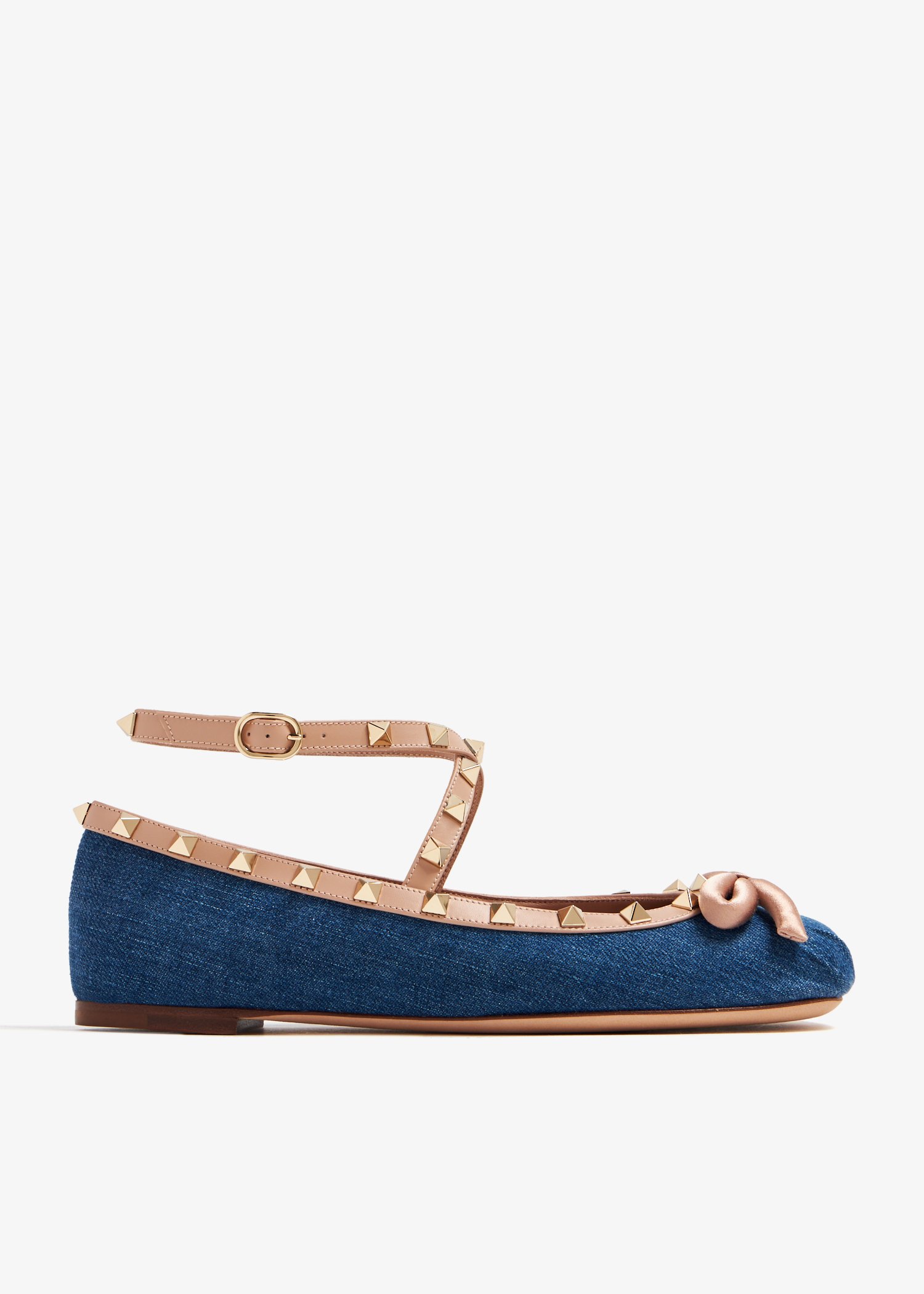 

Rockstud ballerinas, Blue