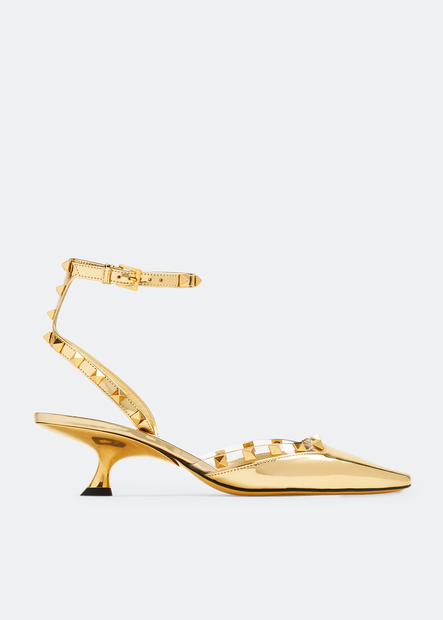 Valentino hot sale gold heels