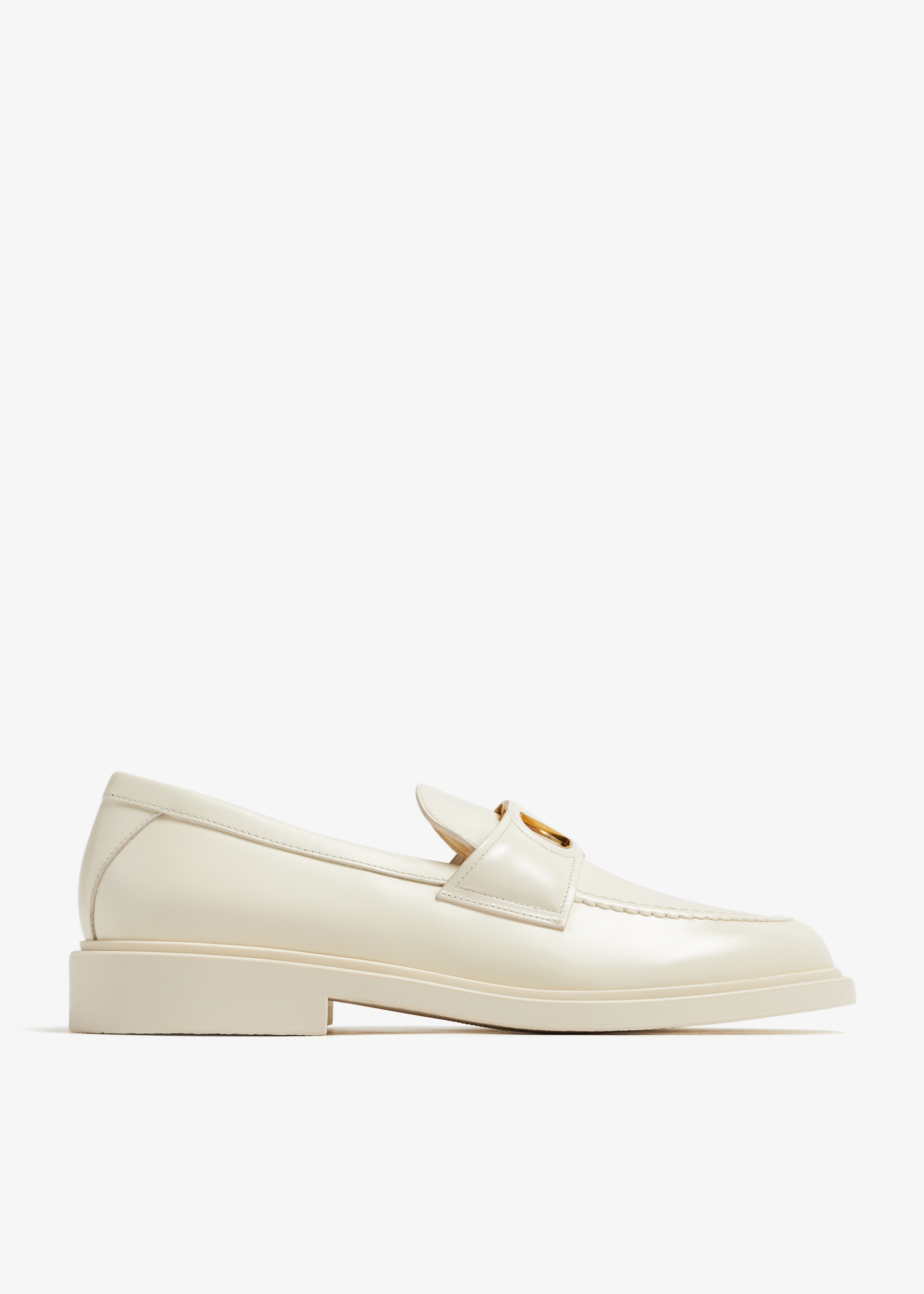 

VLogo Signature loafers, White