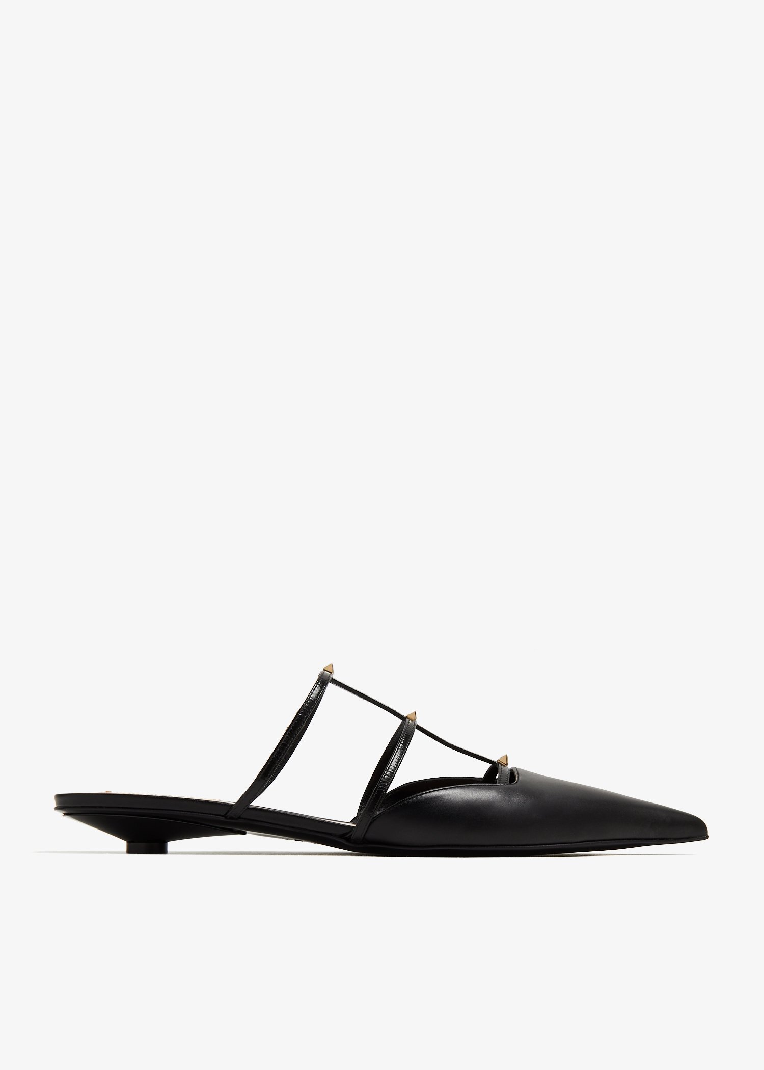 

Rockstud Wispy mules, Black