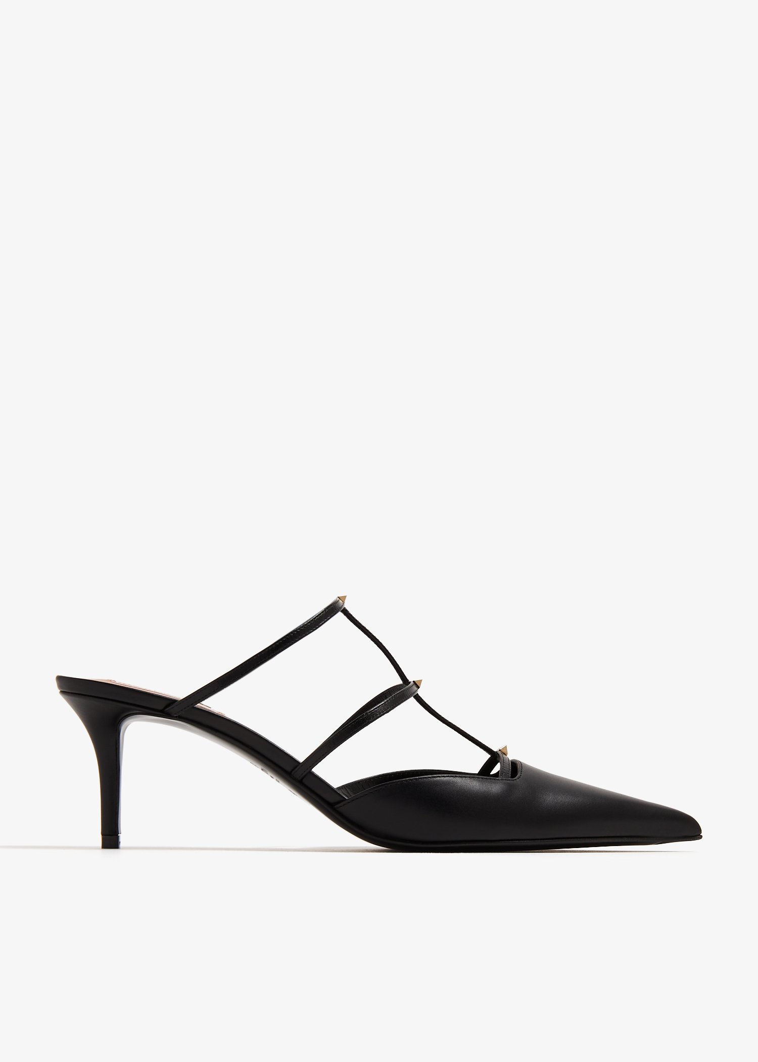 

Rockstud Wispy mules, Black