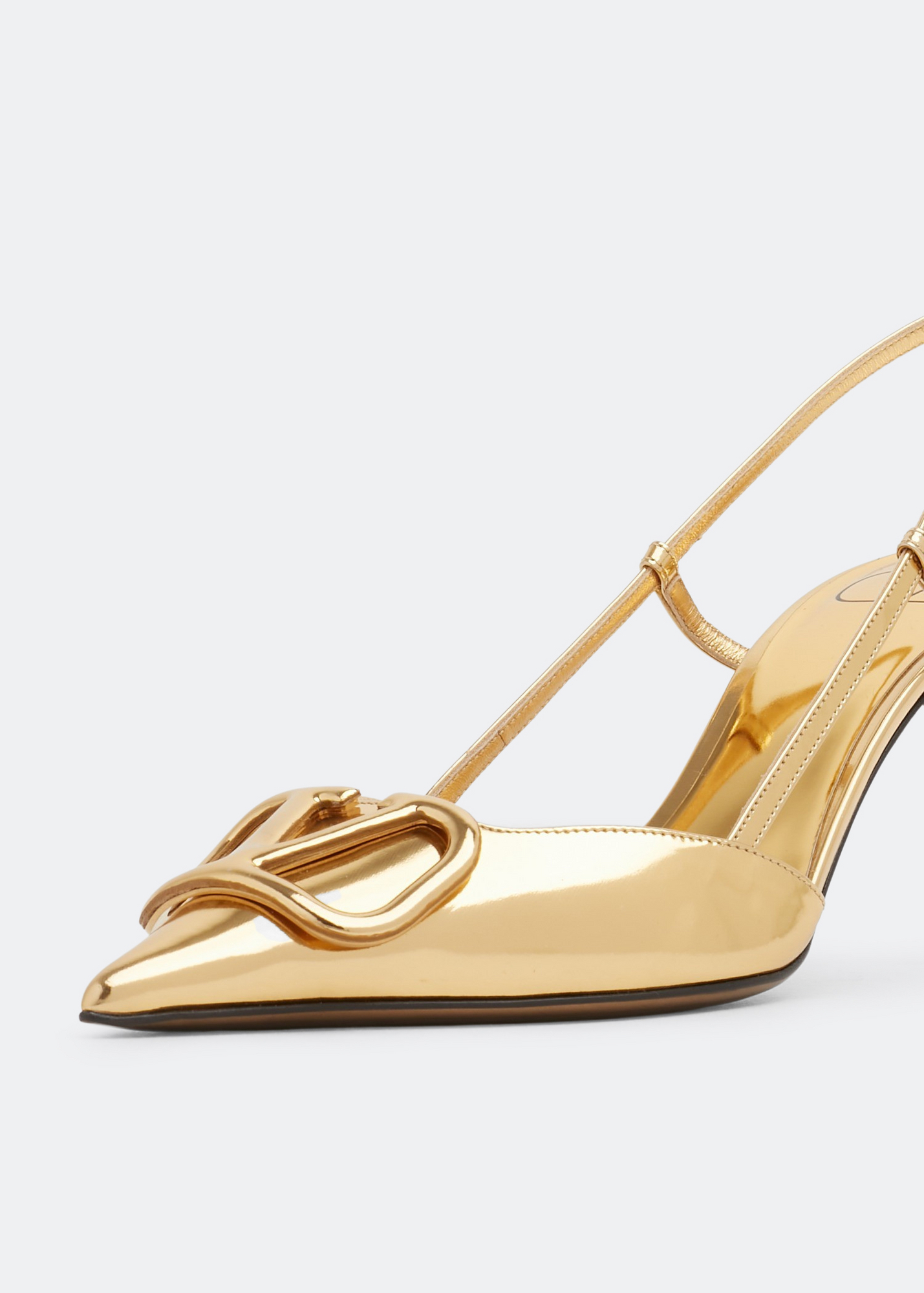 

VLogo Signature pumps, Gold