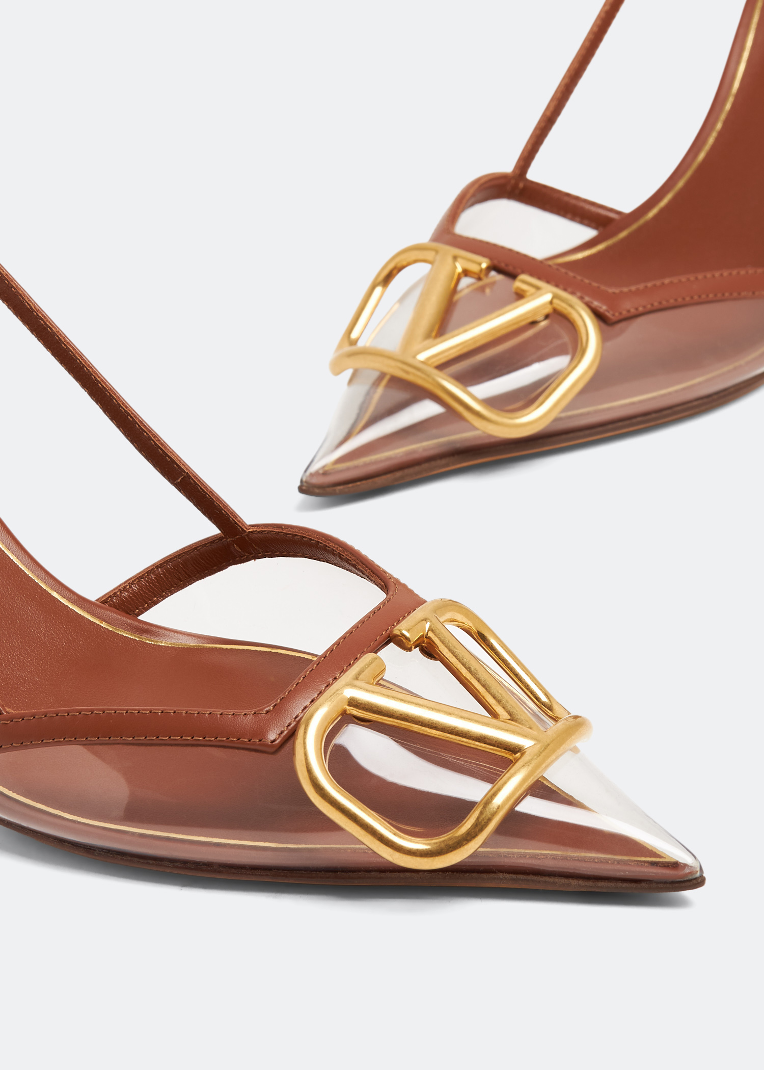 

VLogo Signature pumps, Brown