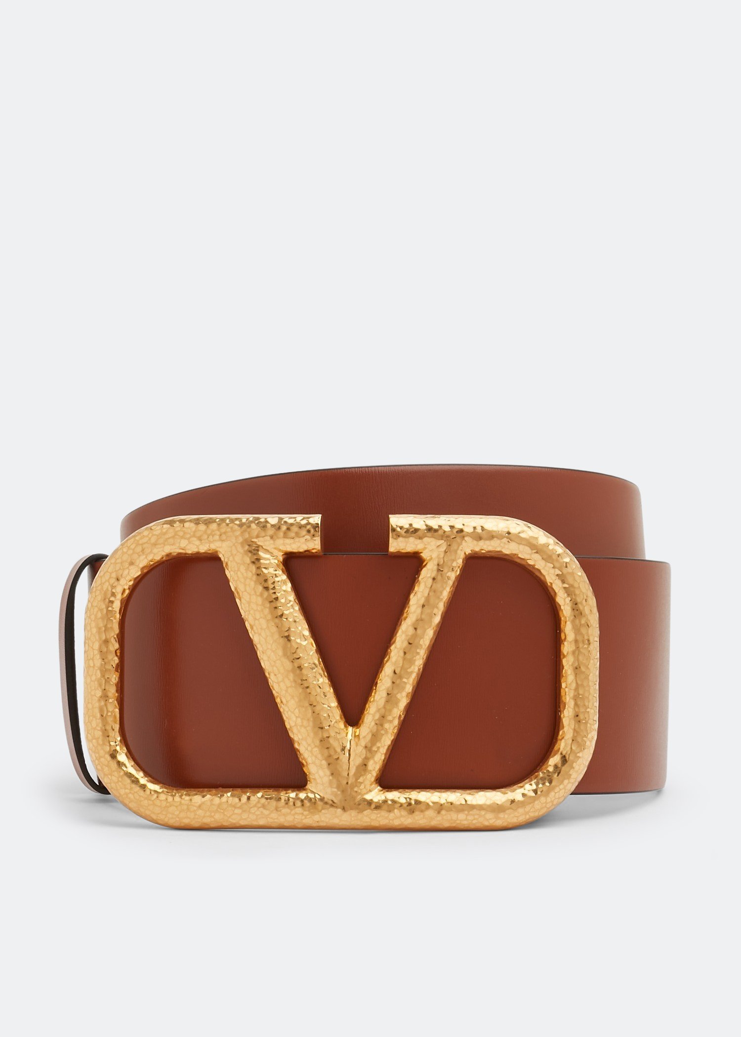 

VLogo Signature reversible belt, Brown