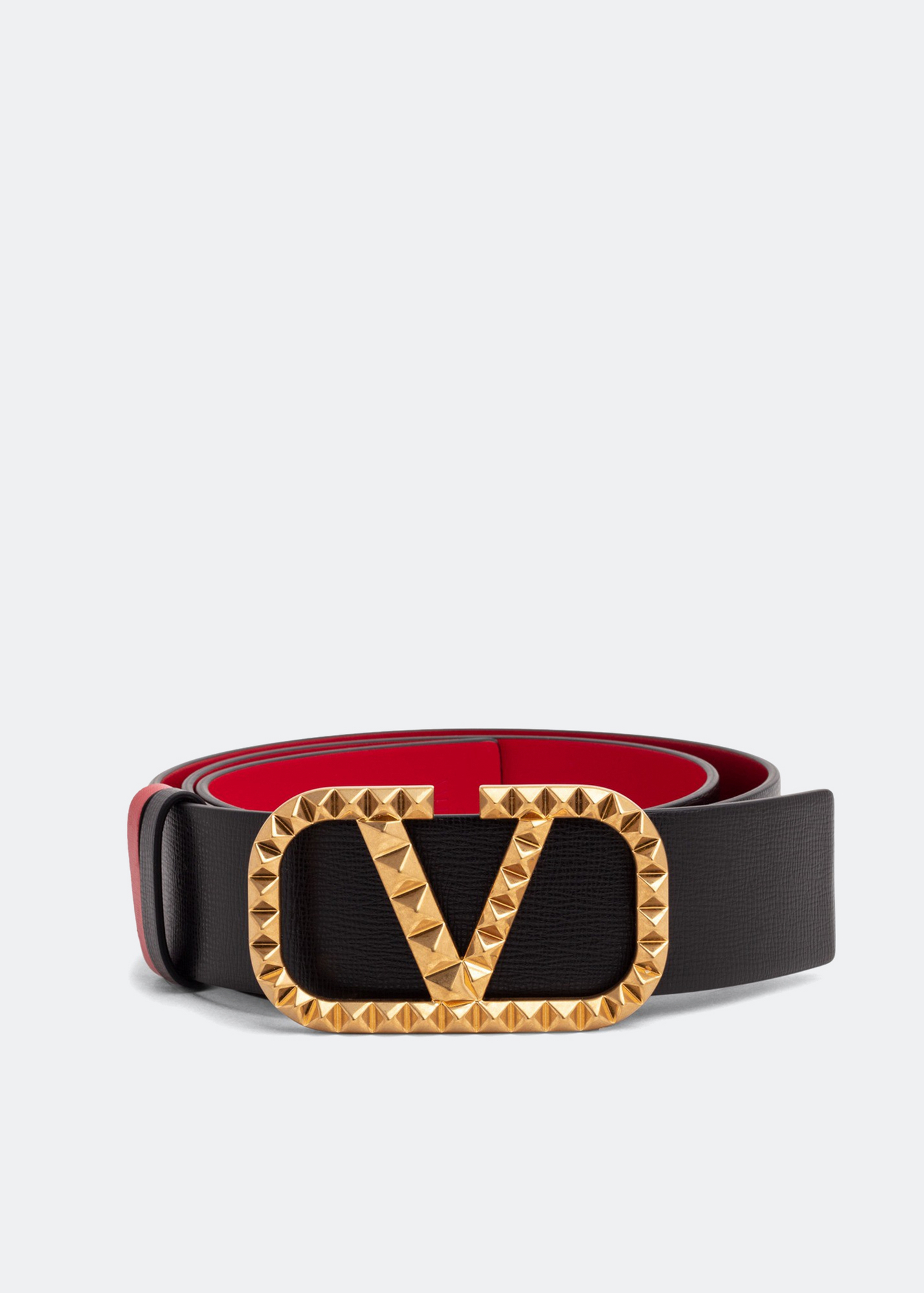 

VLogo Signature reversible belt, Black