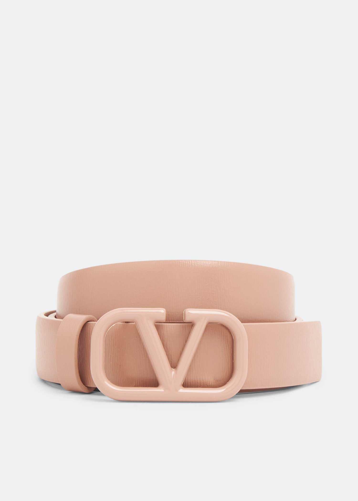 

VLogo Signature belt, Pink