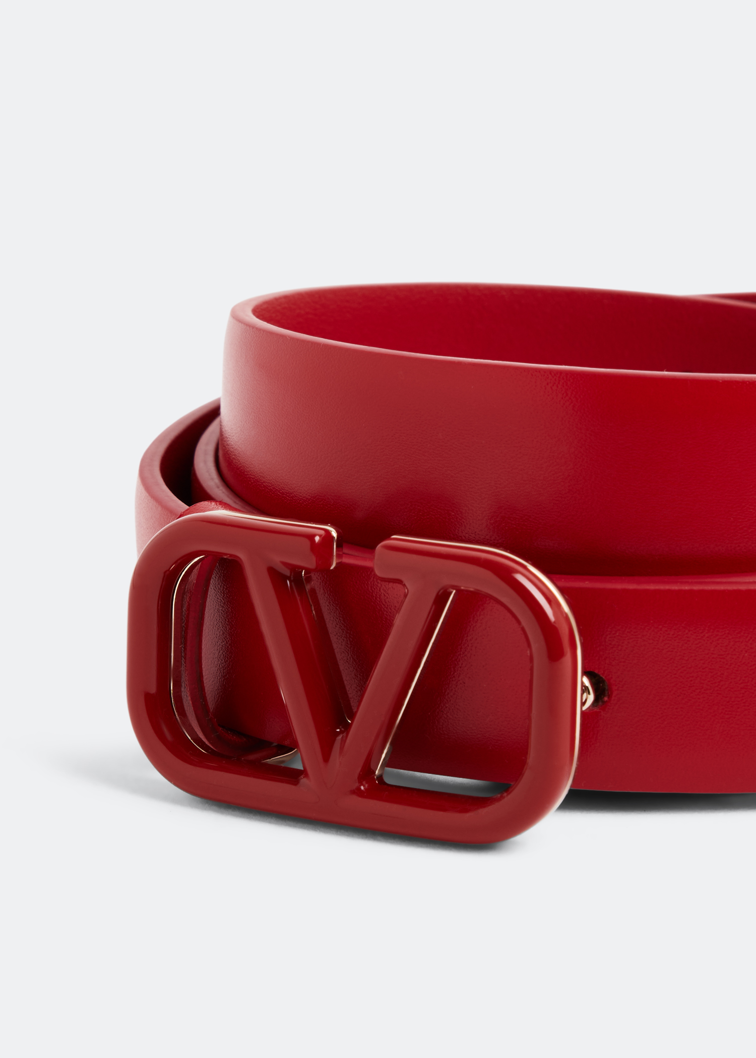 Valentino VLogo outlet Red Belt