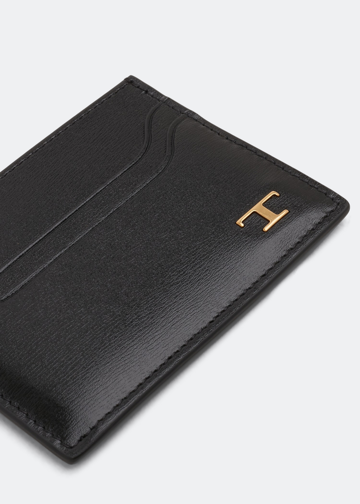 

Leather cardholder, Black