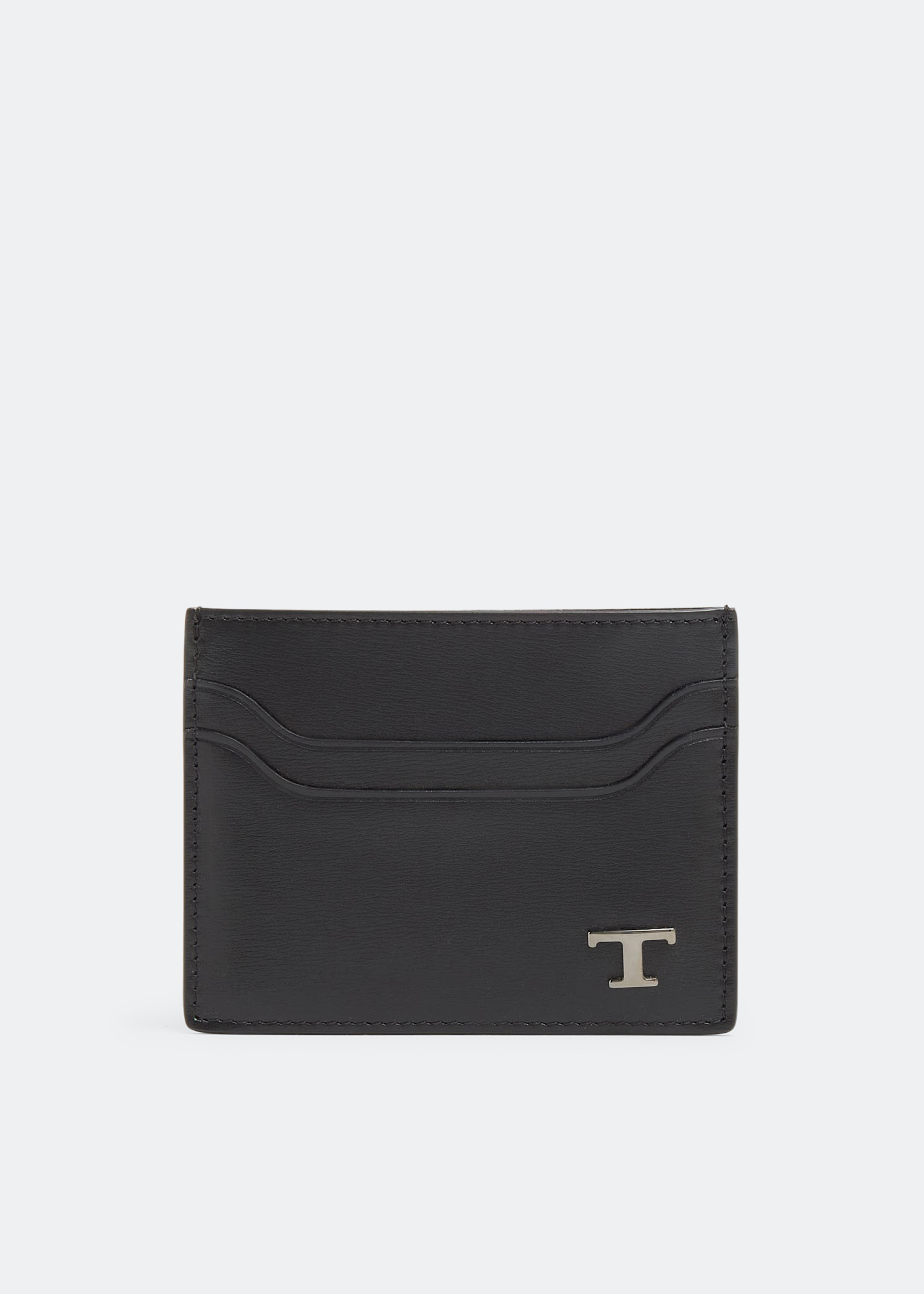 

Leather cardholder, Black