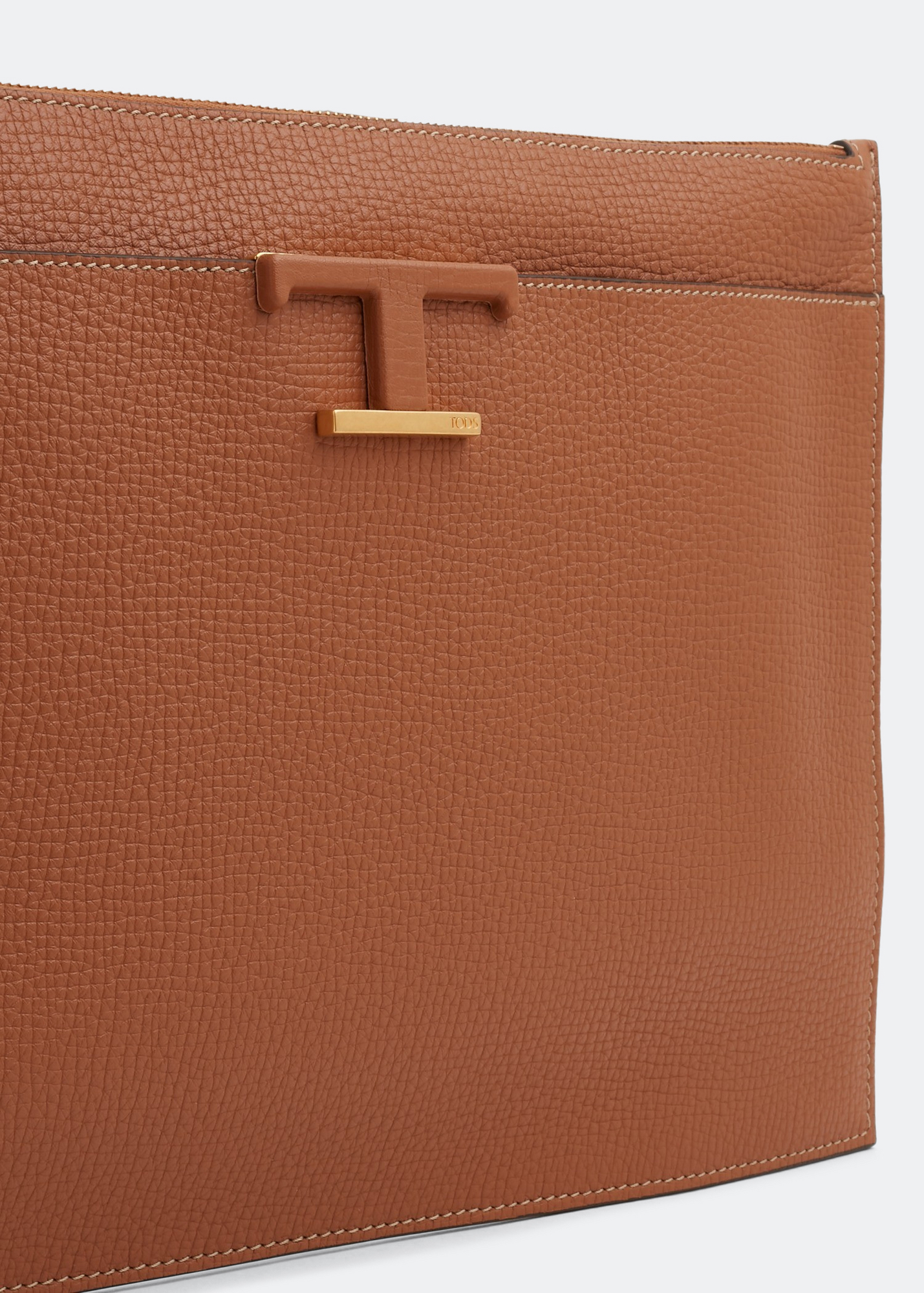 

Timeless leather pouch, Brown