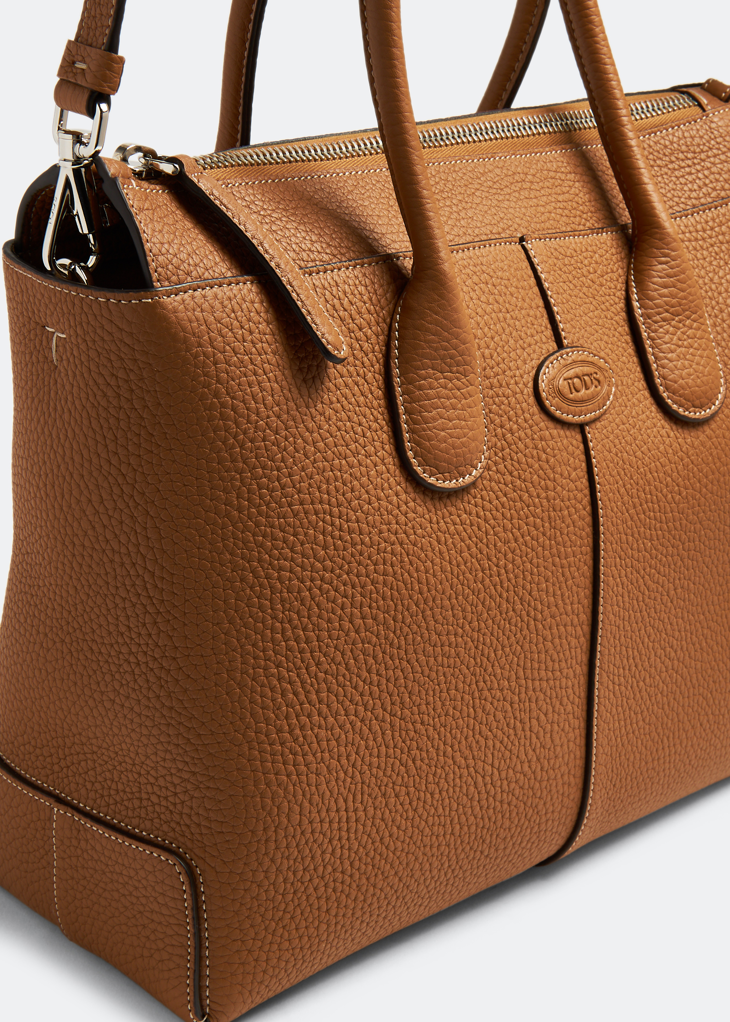 

Di medium leather bag, Brown