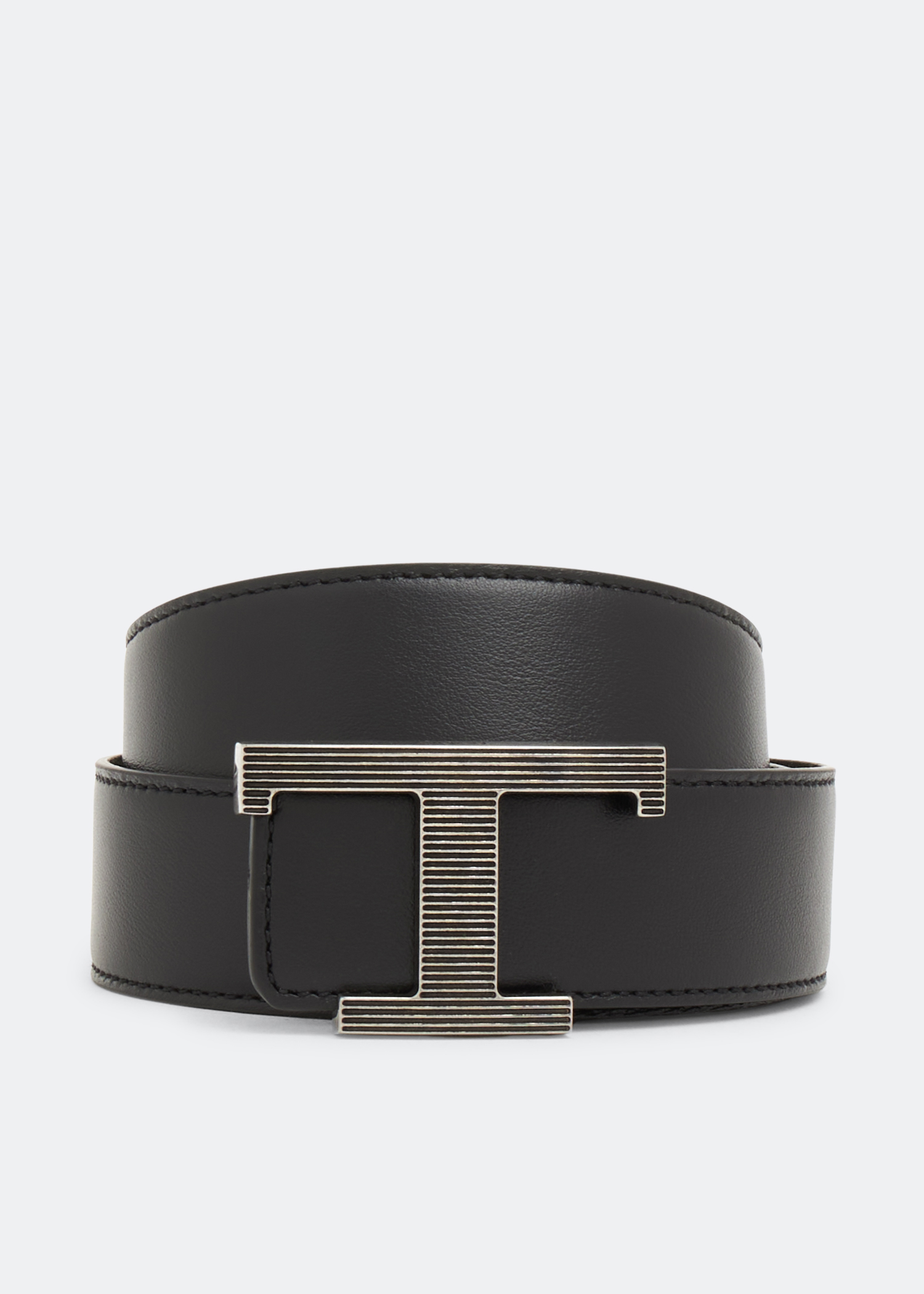 

Timeless leather belt, Black