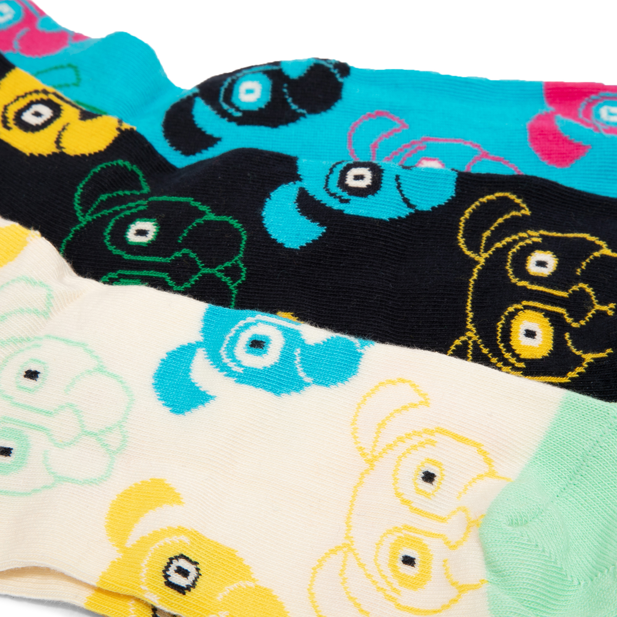 

3-pack Mixed Dog Crew socks, Prints