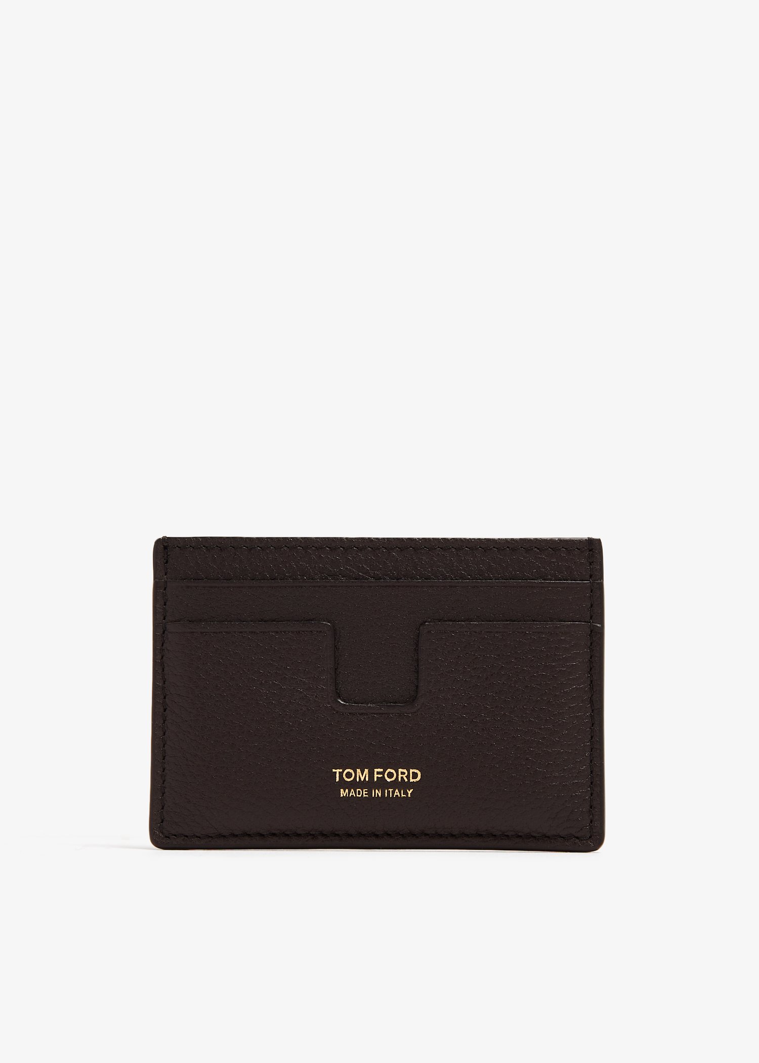 

Leather card case, Brown