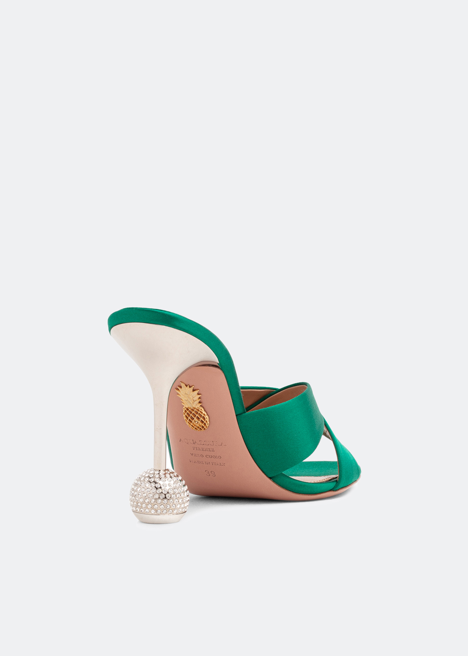 

Yes Darling 95 mules, Green