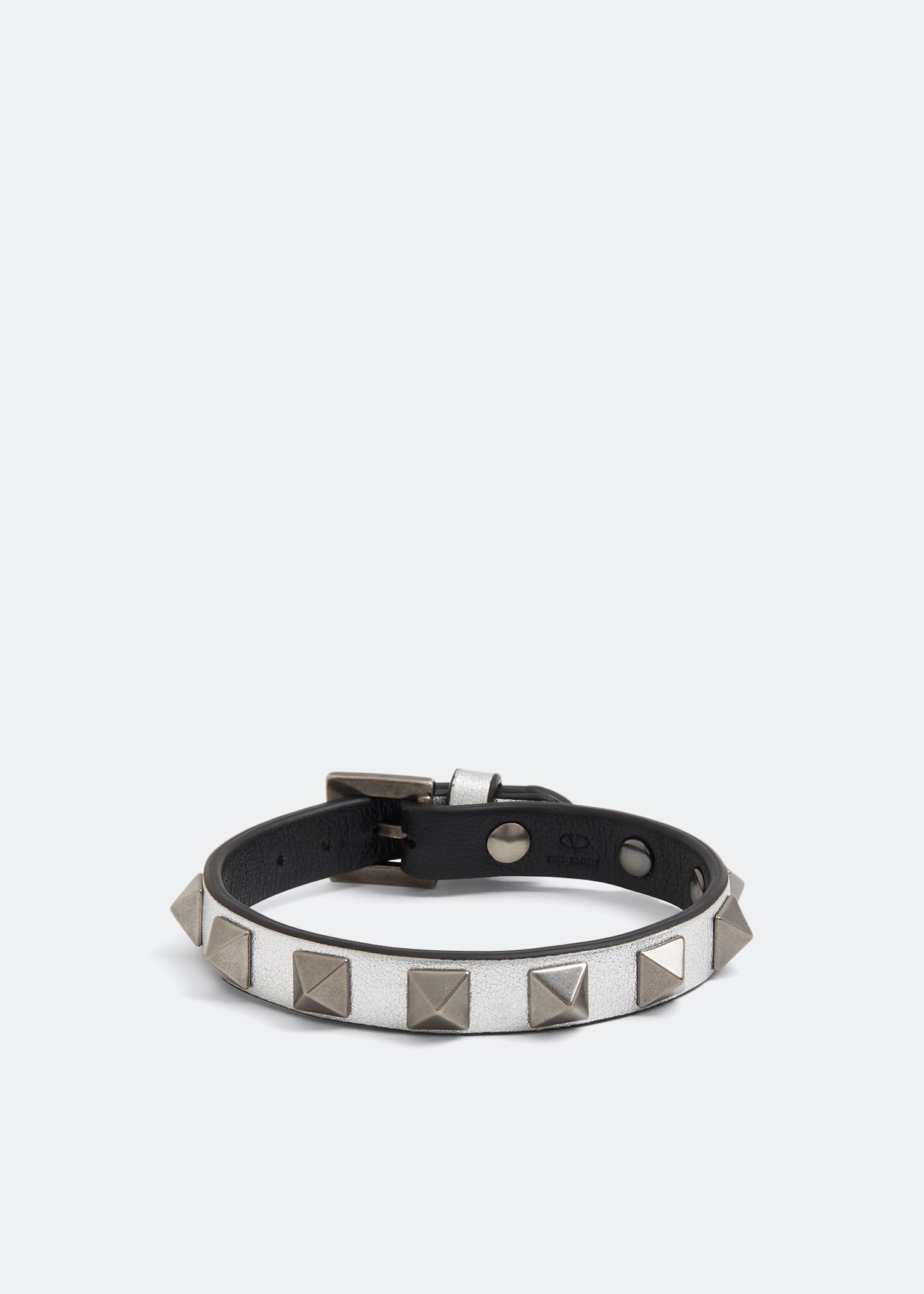 

Rockstud bracelet, Silver