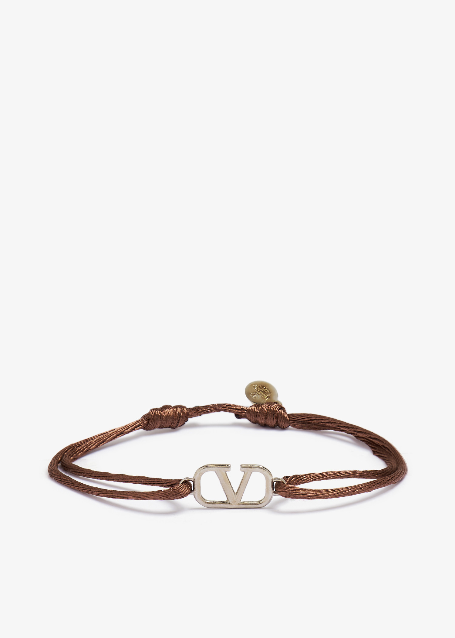 

VLogo Signature bracelet, Brown