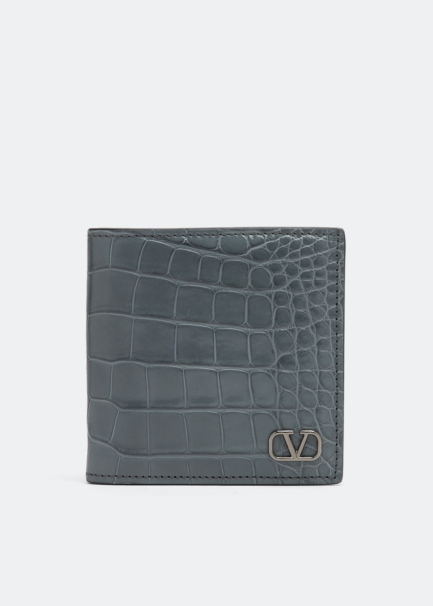 

Mini VLogo Signature wallet, Grey